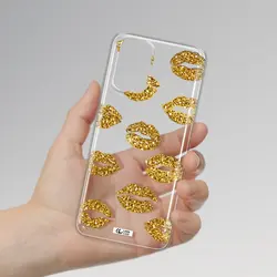 قاب شفاف تی پی یو طرح برق لب مناسب برای گوشی Xiaomi Note 10