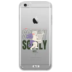 قاب شفاف تی پی یو طرح فرشته چنگ نواز مناسب برای گوشی Apple iPhone 6S