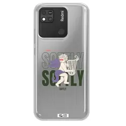 قاب شفاف تی پی یو طرح فرشته چنگ نواز مناسب برای گوشی Xiaomi Redmi 10A