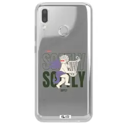 قاب شفاف تی پی یو طرح فرشته چنگ نواز مناسب برای گوشی Huawei P Smart 2019