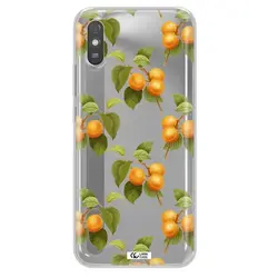 قاب شفاف تی پی یو طرح زردآلو مناسب برای گوشی Xiaomi Redmi 9A