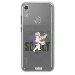 قاب شفاف تی پی یو طرح فرشته چنگ نواز مناسب برای گوشی Huawei Y6S