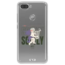 قاب شفاف تی پی یو طرح فرشته چنگ نواز مناسب برای گوشی Xiaomi Mi 8 Lite