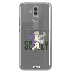 قاب شفاف تی پی یو طرح فرشته چنگ نواز مناسب برای گوشی Huawei Mate 20 Lite