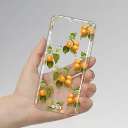 قاب شفاف تی پی یو طرح زردآلو مناسب برای گوشی Samsung A52