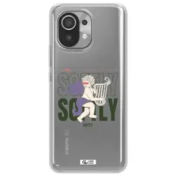 قاب شفاف تی پی یو طرح فرشته چنگ نواز مناسب برای گوشی Xiaomi Mi 11