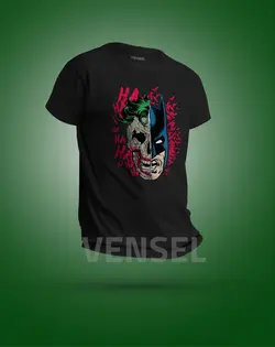 تیشرت Joker و Batman کد T-653 - فروشگاه ونسل