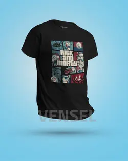 تیشرت Rick and Morty کد T-550 - فروشگاه ونسل