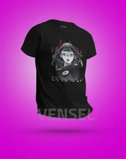 تیشرت طرح دخترونه کد T-317