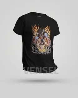 تیشرت اتک آن تایتان طرح ارن کد T-191 - فروشگاه ونسل