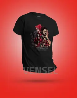تیشرت طرح Money Heist کد T-335