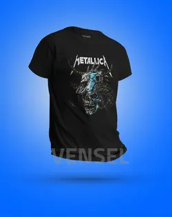 تیشرت طرح Metallica کد T-324