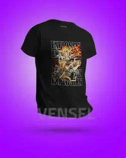 تیشرت مدرسه قهرمانانه من طرح باکوگو T-296 - فروشگاه ونسل