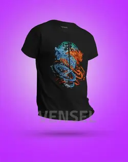 تیشرت طرح شیطان کش T-214 - فروشگاه ونسل