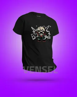 تیشرت مدرسه قهرمانانه من طرح باکوگو T-64 - فروشگاه ونسل