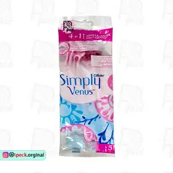 خودتراش ژیلت زنانه صورتی سری ونوس سیمپلی