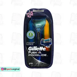 خودتراش فیوژن پروگلاید ژیلت همراه دو یدک - آلمانی