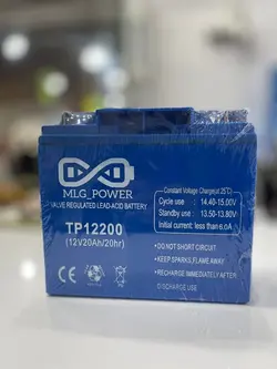 باتری لید اسید 12ولت 20آمپر برند MLG مدل TP12200