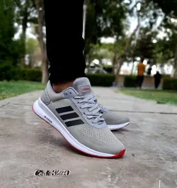 کفش کتونی اسپرت راحتی مردانه و پسرانه اسپیسر فوق العاده شیک و باکیفیت طوسی روشن 3240