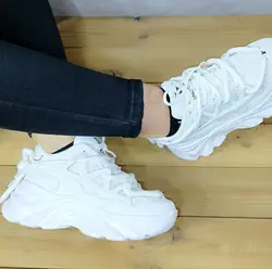 کفش اسپرت دخترانه زنانه مدل لویئس ویلتون جذاب و شیک سفید با ارسال رایگان