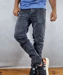 حراج شلوار لی زغالی مردانه سایز بندی 30 تا 40 جنس عالی