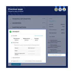 ماژول کیف پول پرستاشاپ وبکول