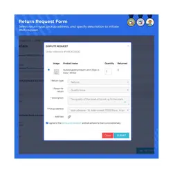 ماژول مدیریت کالای مرجوعی در پرستاشاپ
