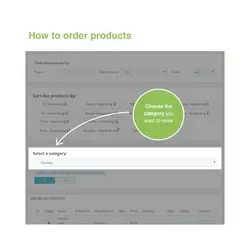 مرتب سازی محصولات بر اساس دسته بندی در پرستاشاپ