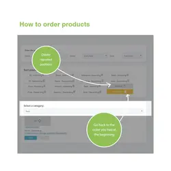 مرتب سازی محصولات بر اساس دسته بندی در پرستاشاپ