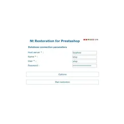 ماژول بک آپ گیری پرستاشاپ -NT Backup And Restore Module