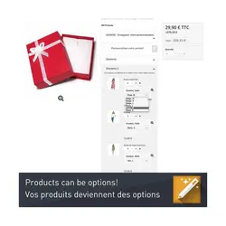 ماژول آپشن، سفارشی سازی و پکیج محصول پرستاشاپ