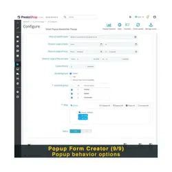 ماژول پاپ آپ هوشمند پرستاشاپ - Smart Popup (Newsletter Popup)