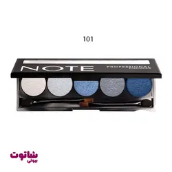 سایه چشم نوت مدل professional palette وزن 10 گرم
