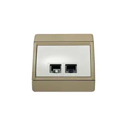 سوکت شبکه لگراند مدل کلاب rj11/rj45 cat6 utp 686128