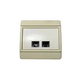 سوکت شبکه لگراند مدل کلاب rj11/rj45 cat6 utp 686128