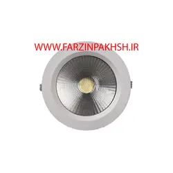 چراغ سقفی فروشگاهی COB توکار 30 وات پرتو نور توس مدل توکاس
