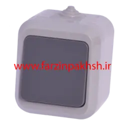 کلید یک پل IP44 روکار دلند مدل آسا