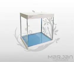 آکواریوم شیشه خم قاب دار آکوا مدل GH-400