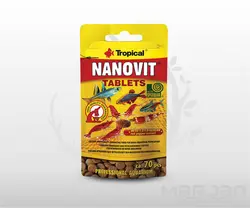 غذای ماهی NANOVIT TABLETS  برند Tropical