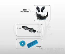 پیش فیلتر سطلی پرتابل آتمن مدل QZ30