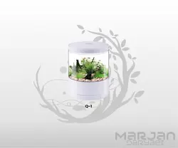 آکواریوم رومیزی استوانه ای سوبو مدل Q-1