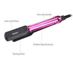 اتو مو و حالت دهنده ی مو کیمی مدل KM-2113