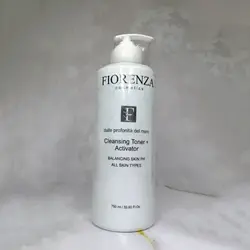 تونر پاک کننده و فعال کننده انواع پوست فیورنزا 750 میلی لیتر