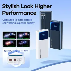 پاوربانک 20000 میلی آمپری ساعتی ریکمس (شارژ سریع) مدل RPP-535