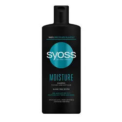شامپو آبرسان موهای خشک سایوس Syoss Moisture حجم 440 میلی لیتر