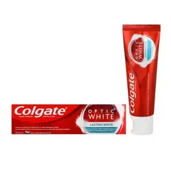 خمیردندان سفیدکننده کلگیت اپتیک وایت Lasting White حجم 75 میل