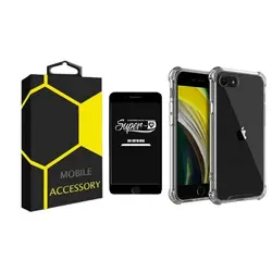 کاور مدل Kapsooli مناسب برای گوشی موبایل اپل Iphone SE 3 / SE 2022 به همراه محافظ صفحه نمایش