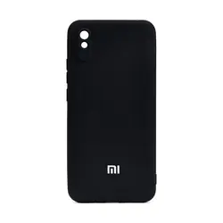کاور مدل silicon مناسب برای گوشی موبایل شیائومی Redmi 9A به همراه محافظ صفحه نمایش