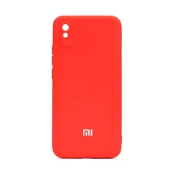کاور مدل silicon مناسب برای گوشی موبایل شیائومی Redmi 9A به همراه محافظ صفحه نمایش