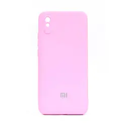 کاور مدل silicon مناسب برای گوشی موبایل شیائومی Redmi 9A به همراه محافظ صفحه نمایش